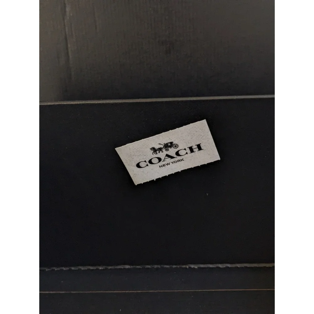 Coach Black EMPTY Shoe Storage Gift Large Cardboard Box ONLY 13.75 x 11 x 5.5